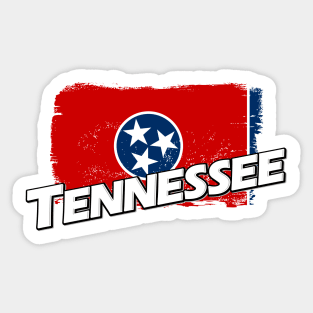 Tennessee flag Sticker